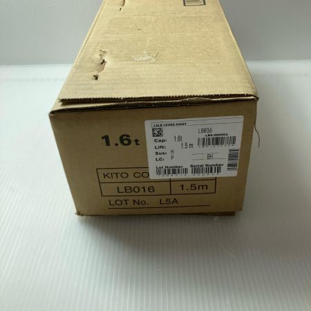 KITO キトー レバーブロック LB016 1.6t