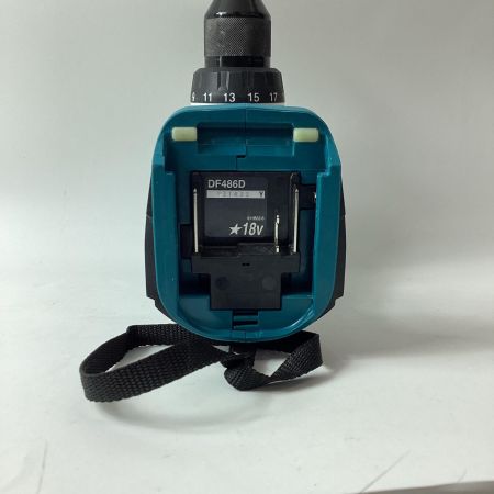 MAKITA マキタ 工具 締め付け工具 ドライバドリル DF486D ブルー 本体のみ コードレス式 18v 131433