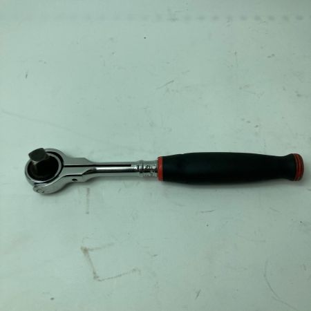 Snap-on スナップオン コンパクトラウンドフレックスラチェット FHCNF72 ブラック×レッド