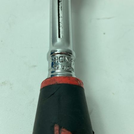 Snap-on スナップオン コンパクトラウンドフレックスラチェット FHCNF72 ブラック×レッド