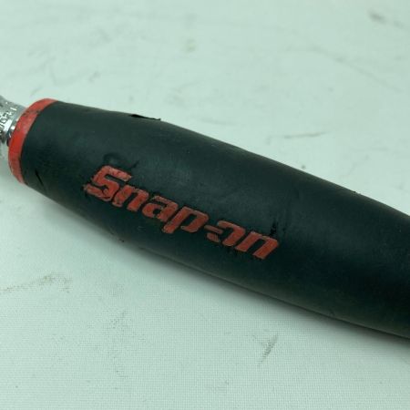 Snap-on スナップオン コンパクトラウンドフレックスラチェット FHCNF72 ブラック×レッド