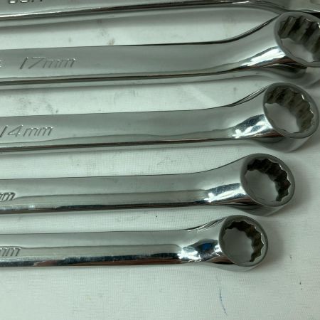 Snap-on スナップオン オフセットメガネレンチ XBM1719A/XBM1417/XBM1214A/XBM1012A/XBM810A 5本セット