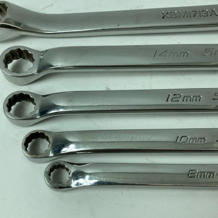Snap-on スナップオン オフセットメガネレンチ XBM1719A/XBM1417/XBM1214A/XBM1012A/XBM810A 5本セット