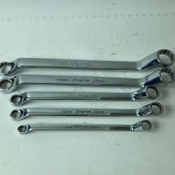 Snap-on スナップオン オフセットメガネレンチ XOM1719/XOM1417/XOM1214/XOM1012/XOM810 5本セット Cランク