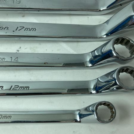 Snap-on スナップオン オフセットメガネレンチ XOM1719/XOM1417/XOM1214/XOM1012/XOM810 5本セット