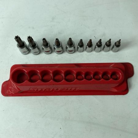 Snap-on スナップオン トルクス 10個セット FTXR T50 T45 T40 T30 T27 T25 T20 T15 T10 T8 マグネットホルダー付