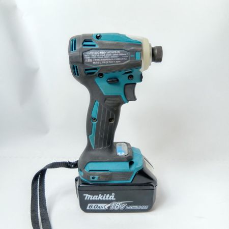 MAKITA マキタ インパクトドライバ TD172D ブルー 18v 6.0Ah 充電器・充電池2個・ケース付 