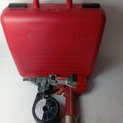 MAX マックス エア釘打ち 高圧 25mm HN-25C レッド ケース付 Cランク
