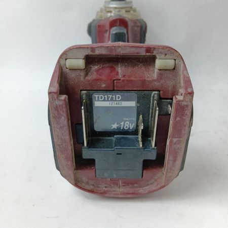 MAKITA マキタ インパクトドライバ コードレス式 18v TD171D ブラウン 本体のみ