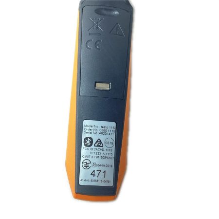 testo 工具関連用品 549i/115i ブラック ケース付