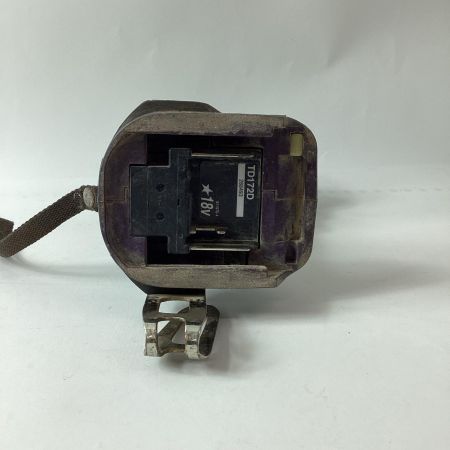 MAKITA マキタ インパクトドライバ TD172D パープル バッテリー1個付 コードレス式 18v 6.0Ah