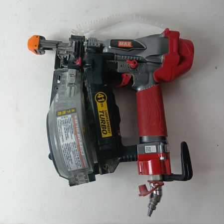 MAX マックス ターボドライバ HV-R41G3 レッド ケース付 高圧