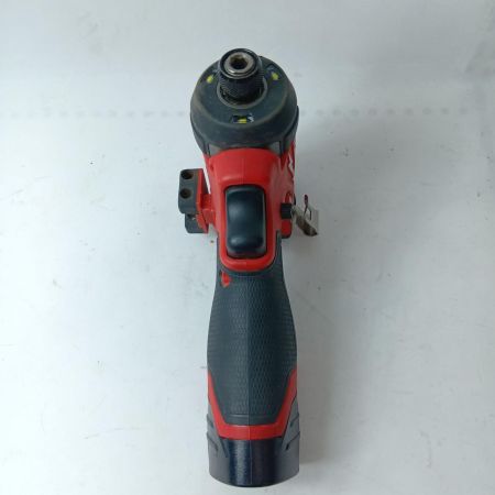 Milwaukee ミルウォーキー インパクトドライバ M12 FULL M12FID2 ブラック×レッド バッテリー1個