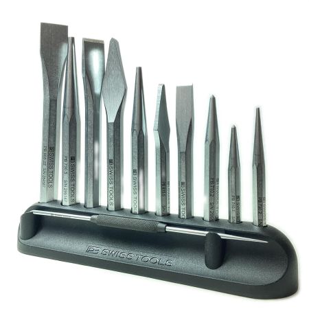 PB SWISS TOOLS ポンチ・タガネセット 860H ライトグレー 本体のみ