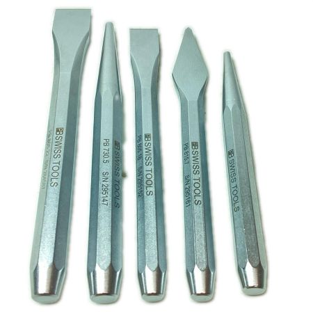 PB SWISS TOOLS ポンチ・タガネセット 860H ライトグレー 本体のみ