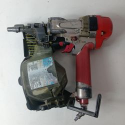 MAX マックス エア釘打ち HN-65S1 レッド 高圧 65mm 本体のみ Cランク