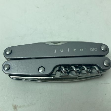 LEATHERMAN レザーマン マルチツール ナイフ JUICE PRO グレー ケース付