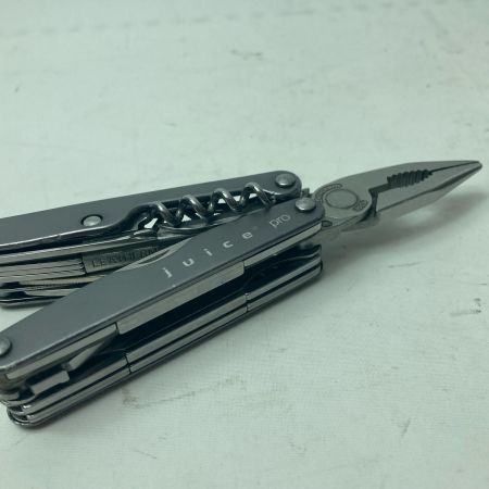 LEATHERMAN レザーマン マルチツール ナイフ JUICE PRO グレー ケース付