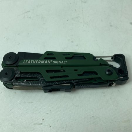 LEATHERMAN レザーマン マルチツール SIG-TP シグナル TOPO グリーン 箱・ケース付