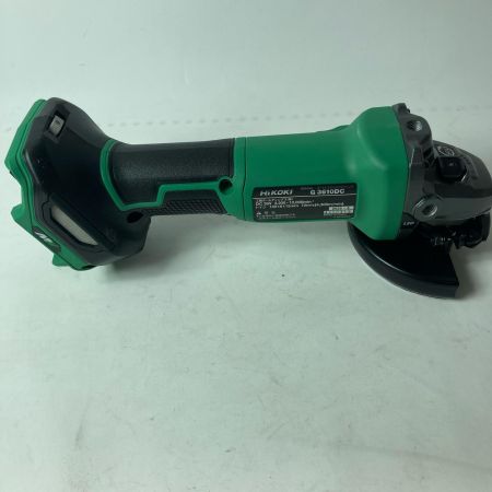 HiKOKI ハイコーキ コードレスディスクグラインダ G3610DC(NN) グリーン 本体のみ 36V 100mm