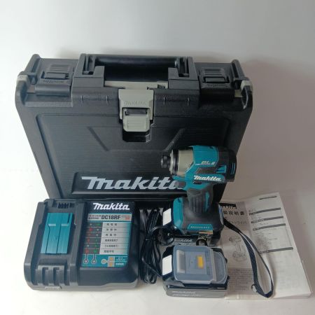 MAKITA マキタ インパクトドライバ  TD173D ブルー 充電器・充電池2個・ケース付 コードレス式 18v 6.0Ah