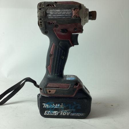 MAKITA マキタ インパクトドライバ TD171D 充電池1個・ケース付 18v 5.0Ah
