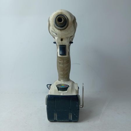 HITACHI 日立 インパクトドライバ WM14DBL ホワイト 充電器・バッテリー2個・ケース付 コードレス式 14.4v