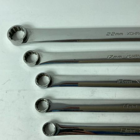 Snap-on スナップオン 両口メガネレンチ 8本セット XDHFM ライトグレー XDHFM2224/1719/1618/1417/1315/1214/1012/810
