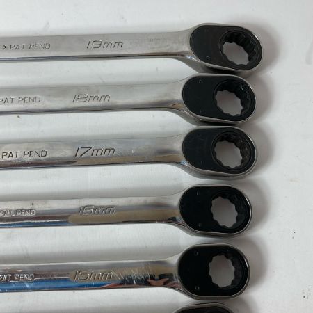 Snap-on スナップオン コンビネーションレンチ 13本セット SOXRRM ライトグレー XDHFM 19mm~8mm/6mm