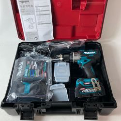 MAKITA マキタ 充電式震動ドライバドリル HP003GRDX ブルー 40v バッテリー2個・充電器・ケース付 Sランク