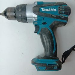 MAKITA マキタ ドライバドリル コードレス式 18v DF458D ブルー 本体のみ Cランク