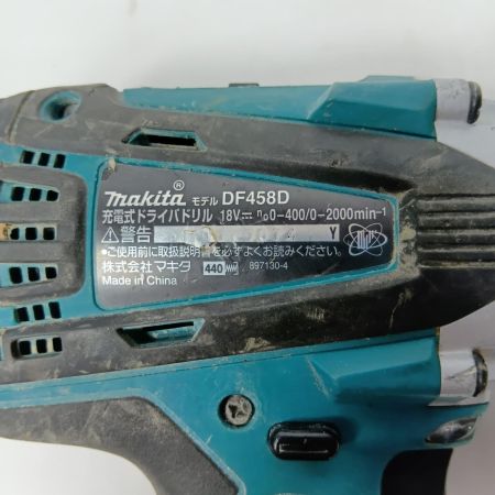 MAKITA マキタ ドライバドリル コードレス式 18v DF458D ブルー 本体のみ