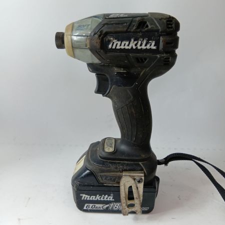 MAKITA マキタ インパクトドライバ 18v 6.0Ah TS141D ブラック 充電器・充電池2個・ケース付 コードレス式