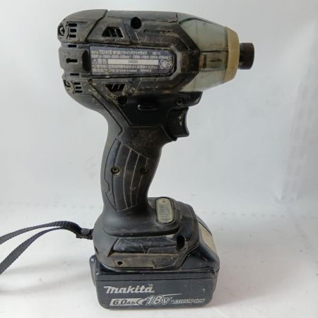 MAKITA マキタ インパクトドライバ 18v 6.0Ah TS141D ブラック 充電器・充電池2個・ケース付 コードレス式
