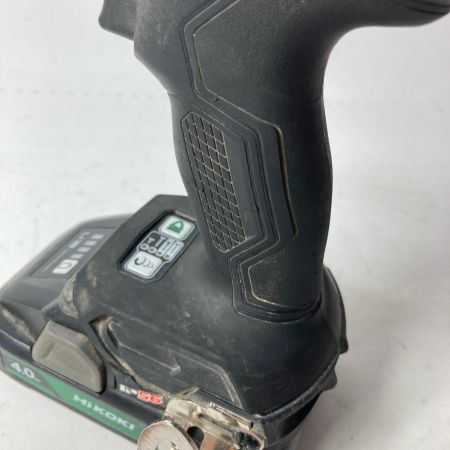HiKOKI ハイコーキ インパクトドライバ コードレス式 18v 4.0Ah 充電池1個付 WH18DC ブラック 本体のみ