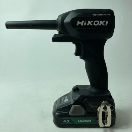 HiKOKI ハイコーキ エアダスター 充電池1個付 コードレス式 18v RA18DA ブラック 本体のみ
