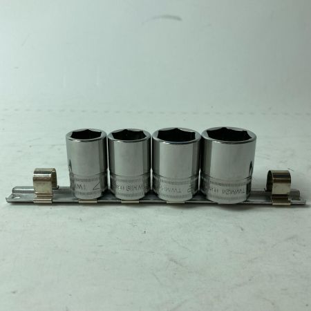 Snap-on スナップオン ソケット 4個セット TWM17/TWM19/TWM22/TWM24 ソケットホルダー付