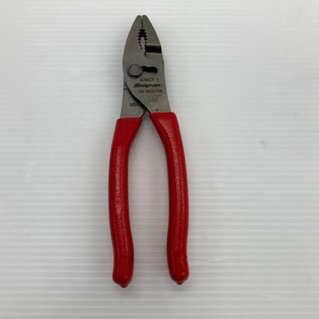 Snap-on スナップオン スリップジョイントプライヤー 47ACF レッド