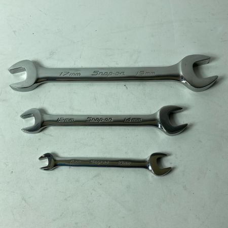 Snap-on スナップオン 両口スパナ 3本セット VOM810B/VOM1214B/VOM1719B