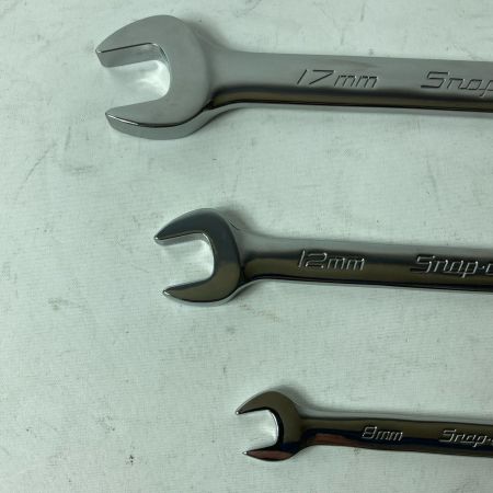 Snap-on スナップオン 両口スパナ 3本セット VOM810B/VOM1214B/VOM1719B