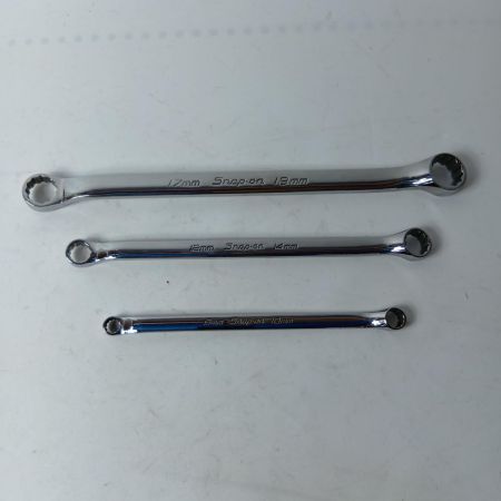 Snap-on スナップオン ハンドツール 両口メガネレンチ 3本セット XBM810A/XBM1214A/XBM1719A