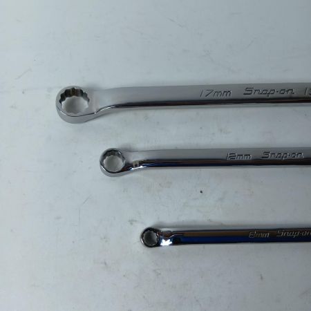 Snap-on スナップオン ハンドツール 両口メガネレンチ 3本セット XBM810A/XBM1214A/XBM1719A