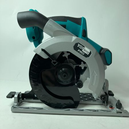 YOIbuy 丸ノコ YCSP-165-10 グリーン 本体のみ コードレス式 165mm 18v