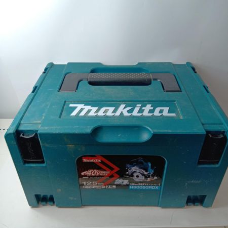 MAKITA マキタ 丸のこ 125mm 40v HS005G ブルー 充電器・充電池2個・ケース付 コードレス式