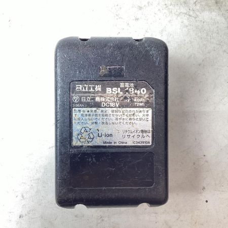 HITACHI 日立 インパクトドライバ コードレス式 18v 4.0Ah WH18DD ブラウン ケース・充電池1個付