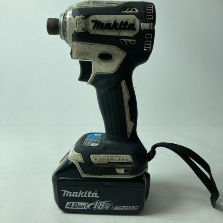 MAKITA マキタ インパクトドライバ  コードレス式 18v TD171D ホワイト 充電器・充電池2個・ケース付