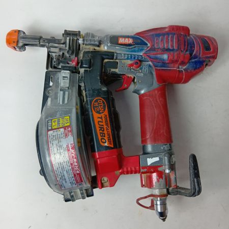 MAX マックス 高圧ねじ打ち機 ターボドライバ HV-R41G4 レッド ケース付