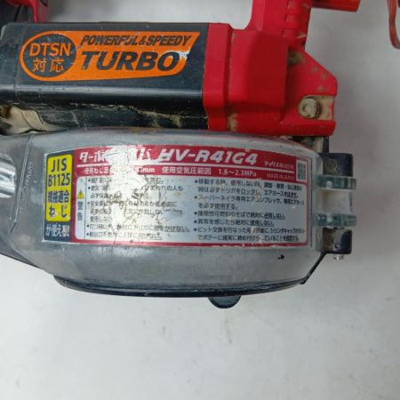 MAX マックス 高圧ねじ打ち機 ターボドライバ HV-R41G4 レッド ケース付