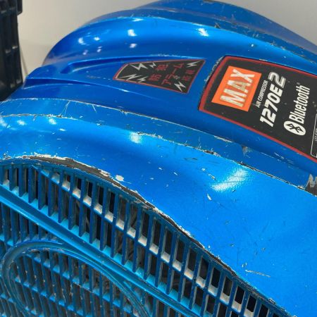 MAX マックス エアコンプレッサー AK-HL1270E2 ブルー 高圧2口/常圧2口 11L 充填時間:約5分