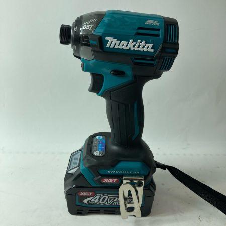 MAKITA マキタ インパクトドライバ  TD002GRDX ブルー 充電器・充電池2個・ケース付 コードレス式 40v 2.5Ah